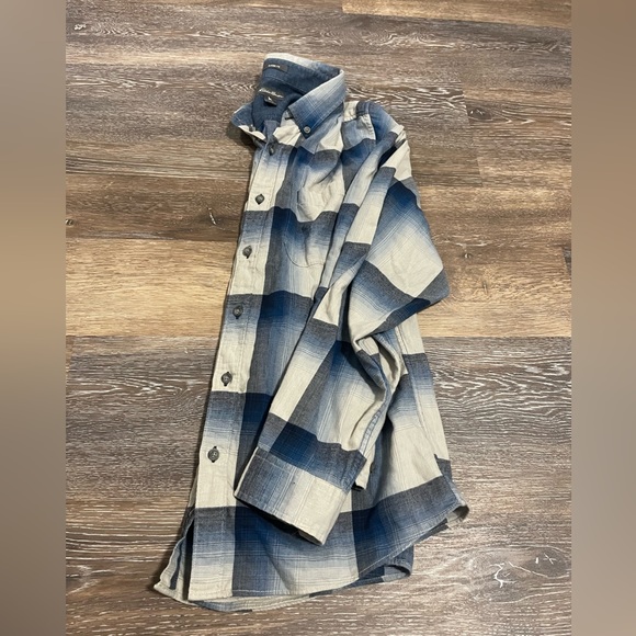 EDDIE BAUER long sleeve flannel size men’s large - Picture 3 of 8